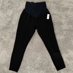 ON Maternity Stevie Full-Panel Ponte-Knit Pants